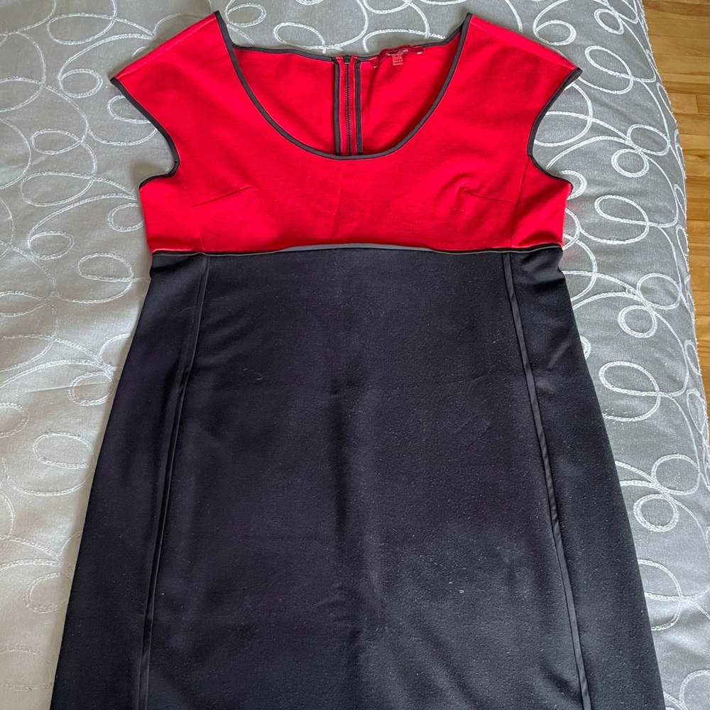 Narciso Rodriguez for Design Nation colorblock dress large